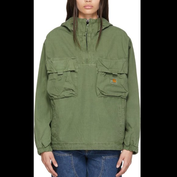 Carhartt WIP Green Berm Anorak Jacket - Picture 1 of 5
